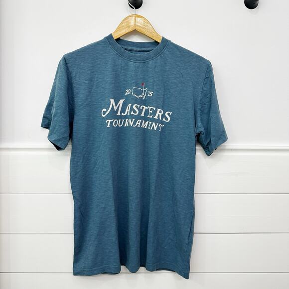 Augusta Sportswear Other - Masters 2025 Golf T Shirt Blue Augusta GA Size Small S